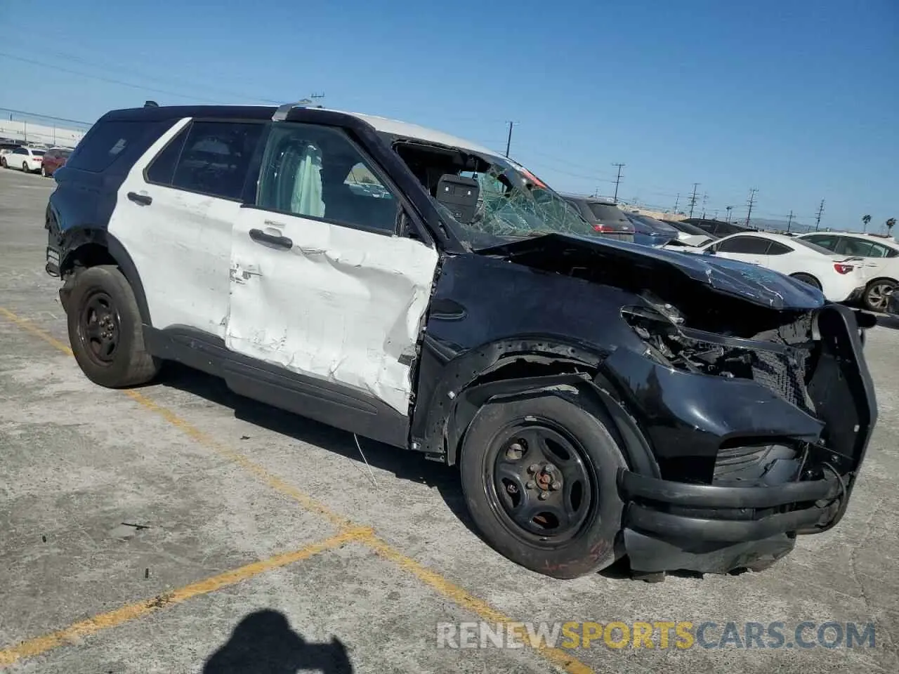 4 Photograph of a damaged car 1FM5K8AB9LGC51380 FORD EXPLORER 2020