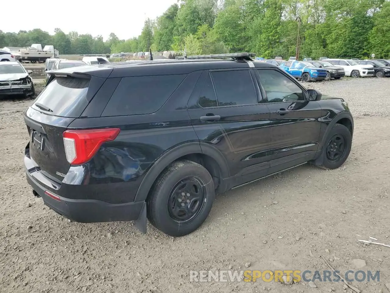 3 Photograph of a damaged car 1FM5K8AW0LGB23628 FORD EXPLORER 2020