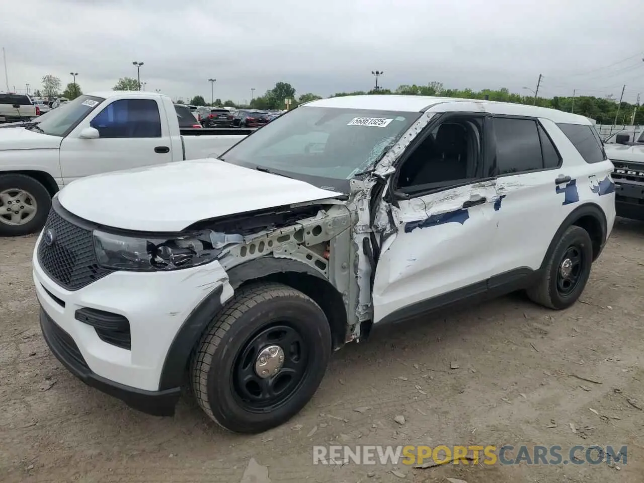 1 Photograph of a damaged car 1FM5K8AW1LGA45375 FORD EXPLORER 2020