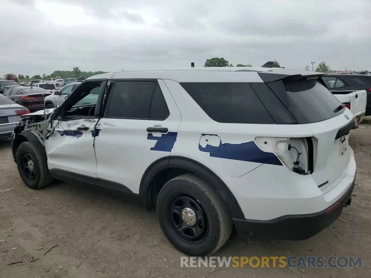 2 Photograph of a damaged car 1FM5K8AW1LGA45375 FORD EXPLORER 2020