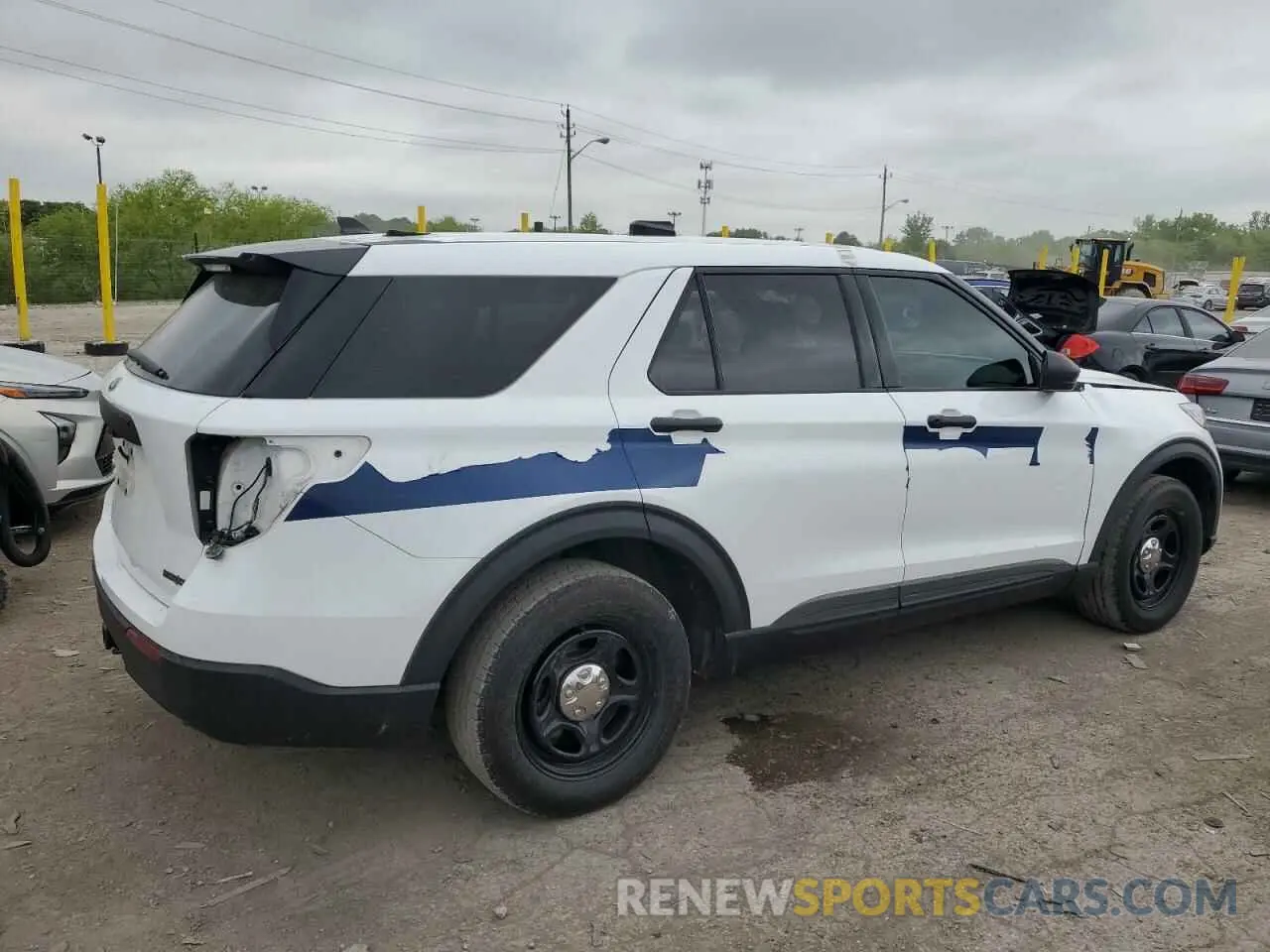 3 Photograph of a damaged car 1FM5K8AW1LGA45375 FORD EXPLORER 2020