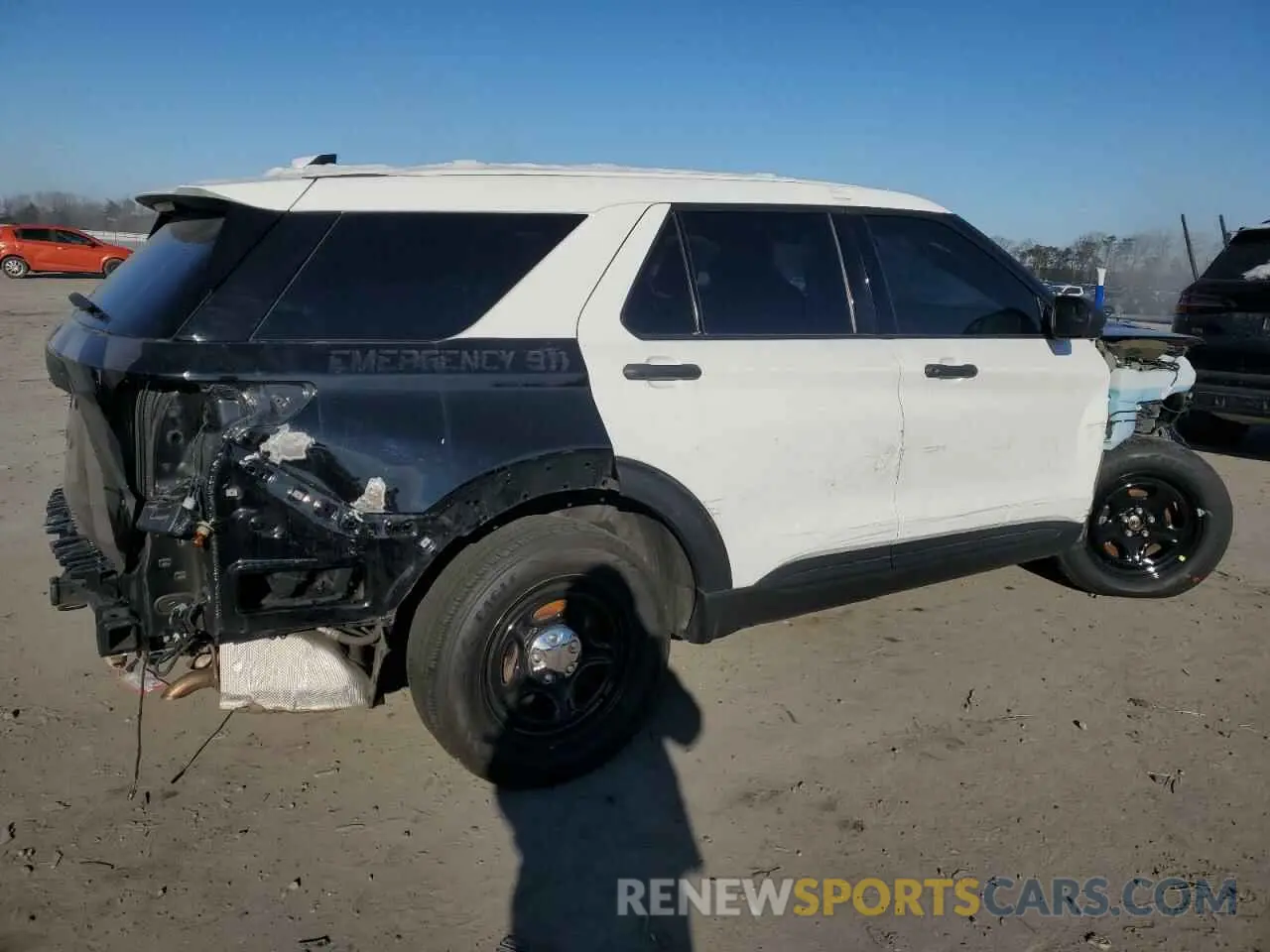 3 Photograph of a damaged car 1FM5K8AW3LGB84147 FORD EXPLORER 2020