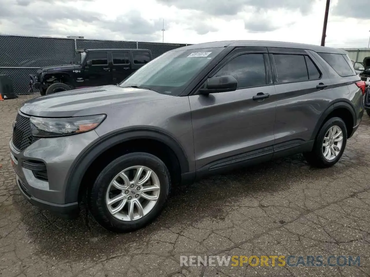 1 Photograph of a damaged car 1FM5K8AW5LGC15544 FORD EXPLORER 2020