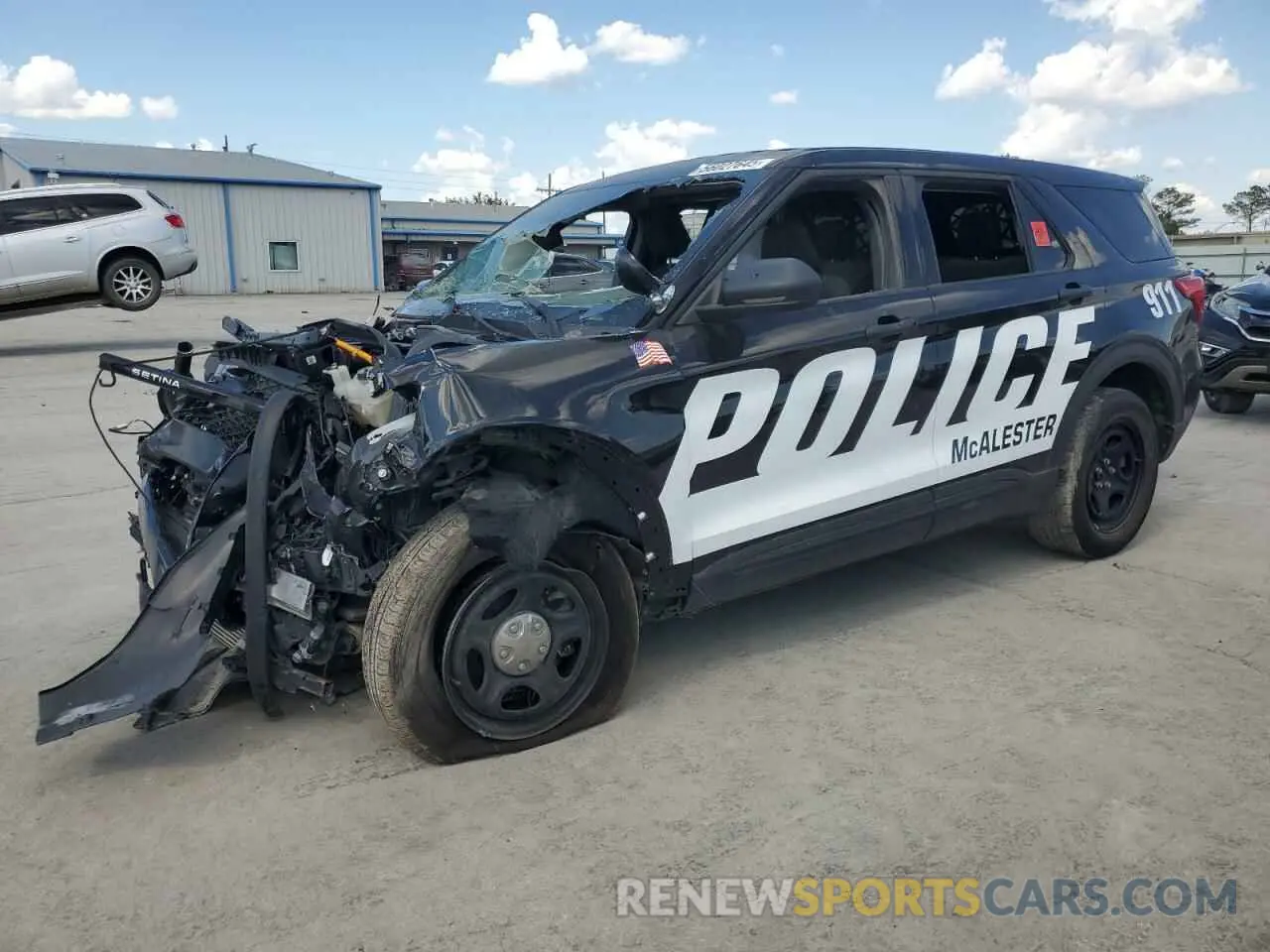 1 Photograph of a damaged car 1FM5K8AW6LGC63926 FORD EXPLORER 2020