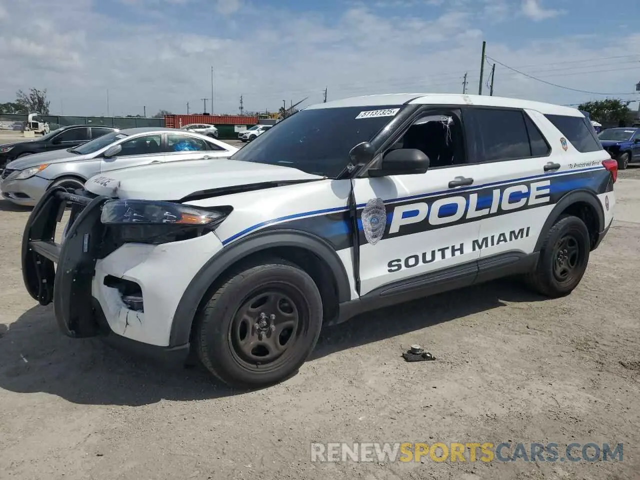 1 Photograph of a damaged car 1FM5K8AW7LGA55408 FORD EXPLORER 2020