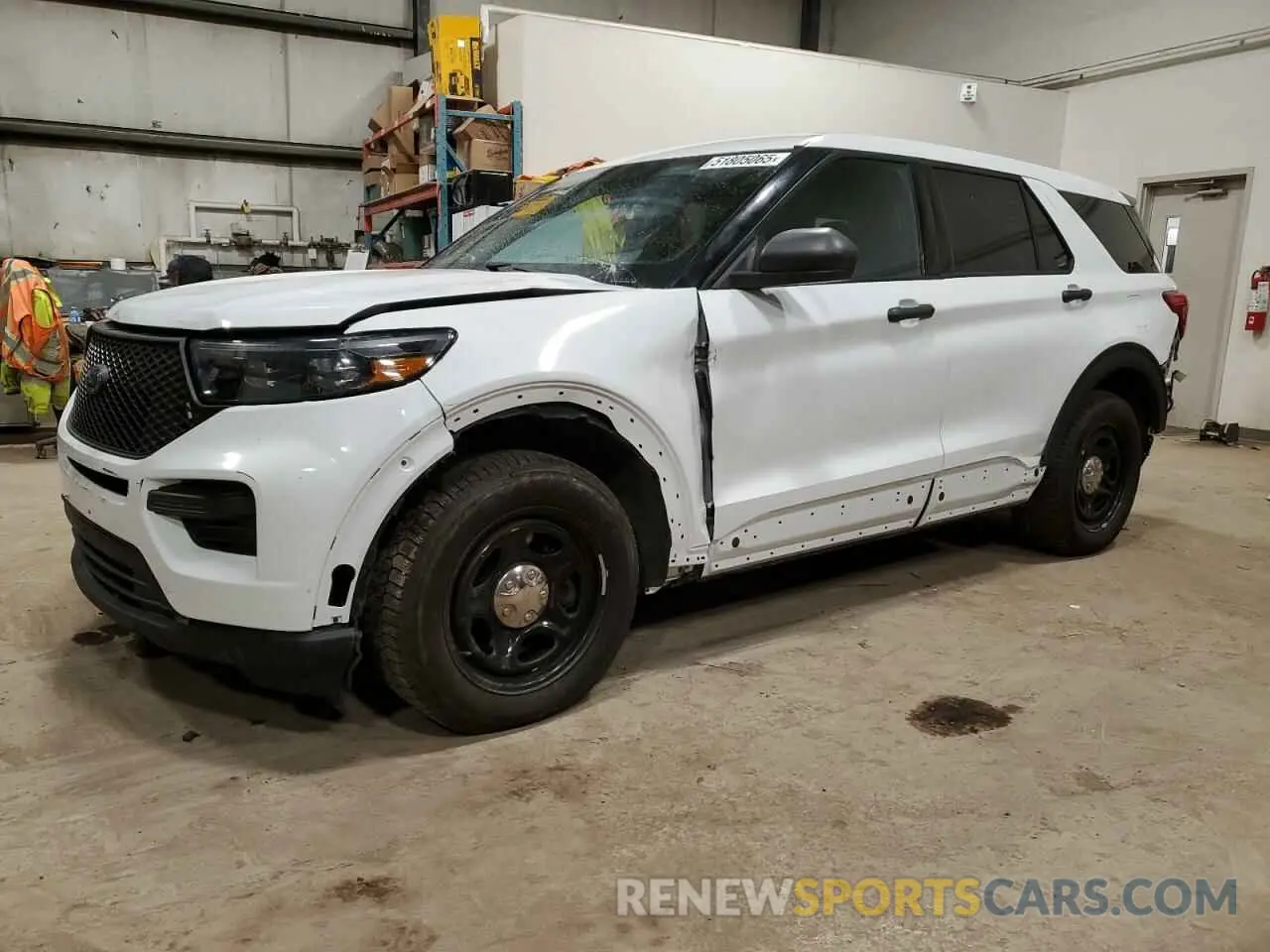 1 Photograph of a damaged car 1FM5K8AW8LGB68431 FORD EXPLORER 2020