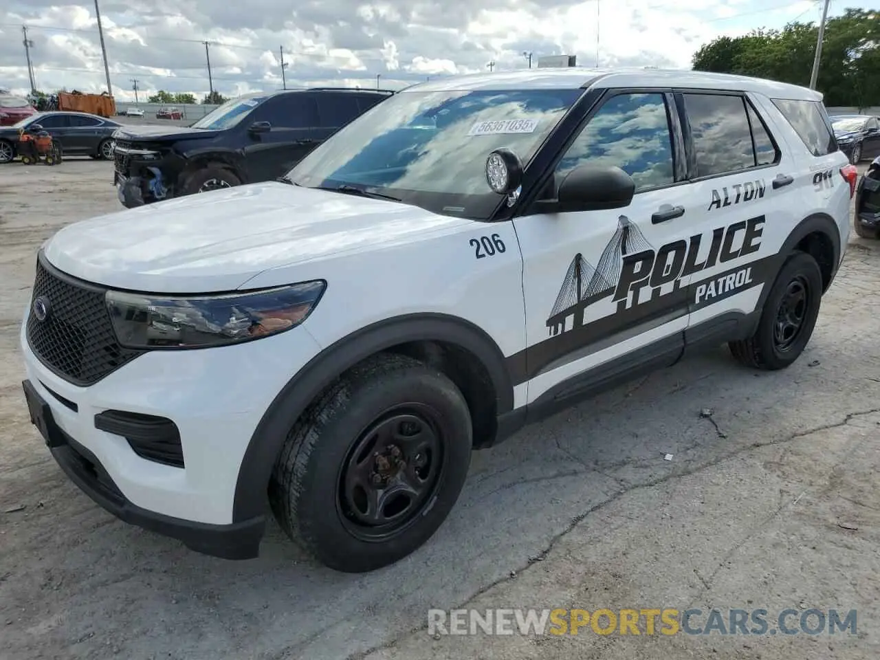 1 Photograph of a damaged car 1FM5K8AW9LGA19414 FORD EXPLORER 2020