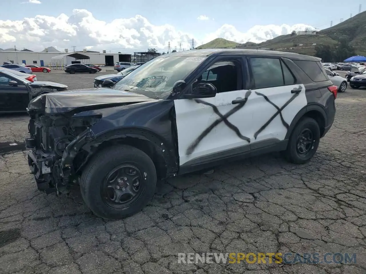 1 Photograph of a damaged car 1FM5K8AW9LGB43845 FORD EXPLORER 2020