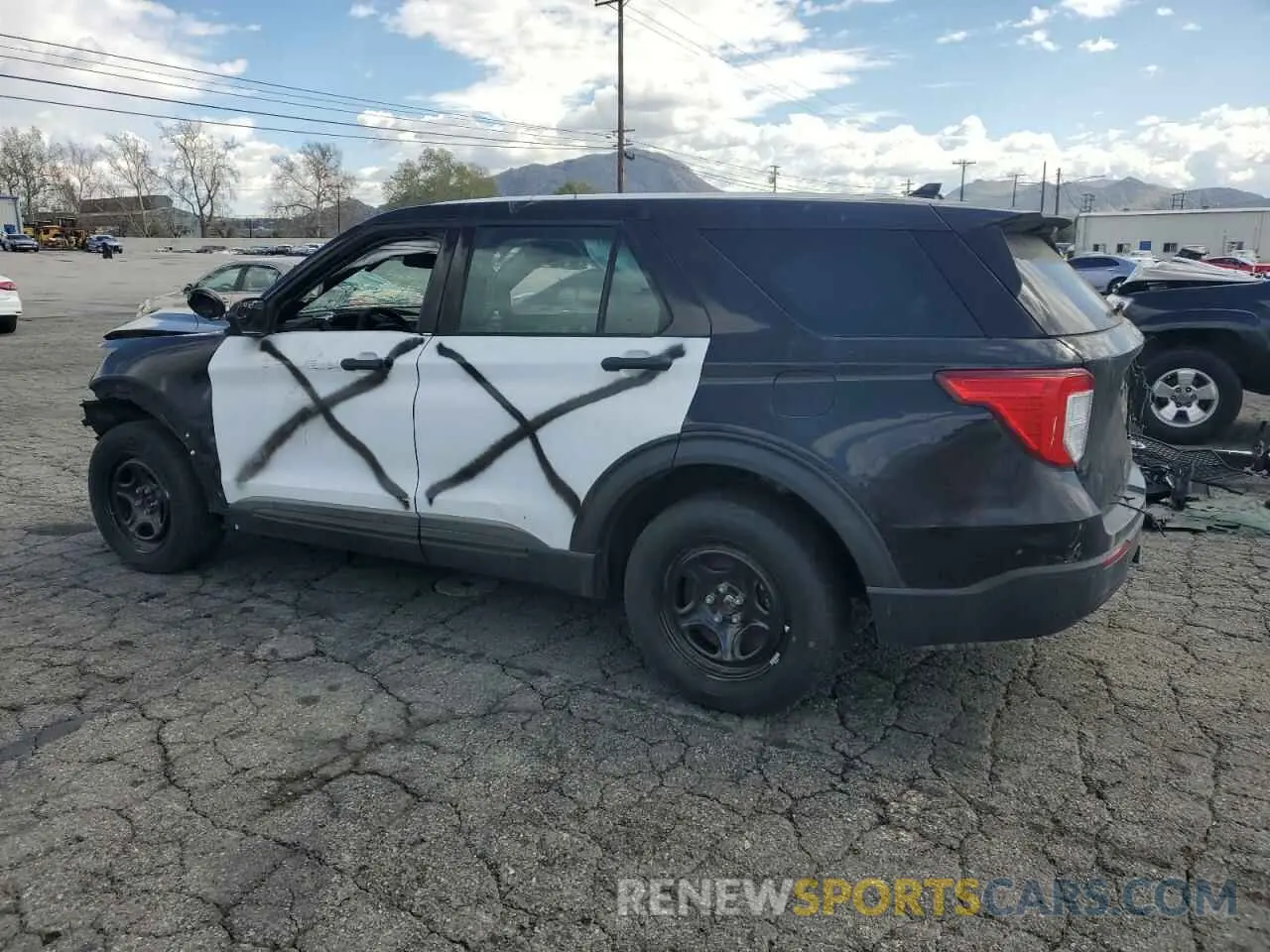 2 Photograph of a damaged car 1FM5K8AW9LGB43845 FORD EXPLORER 2020