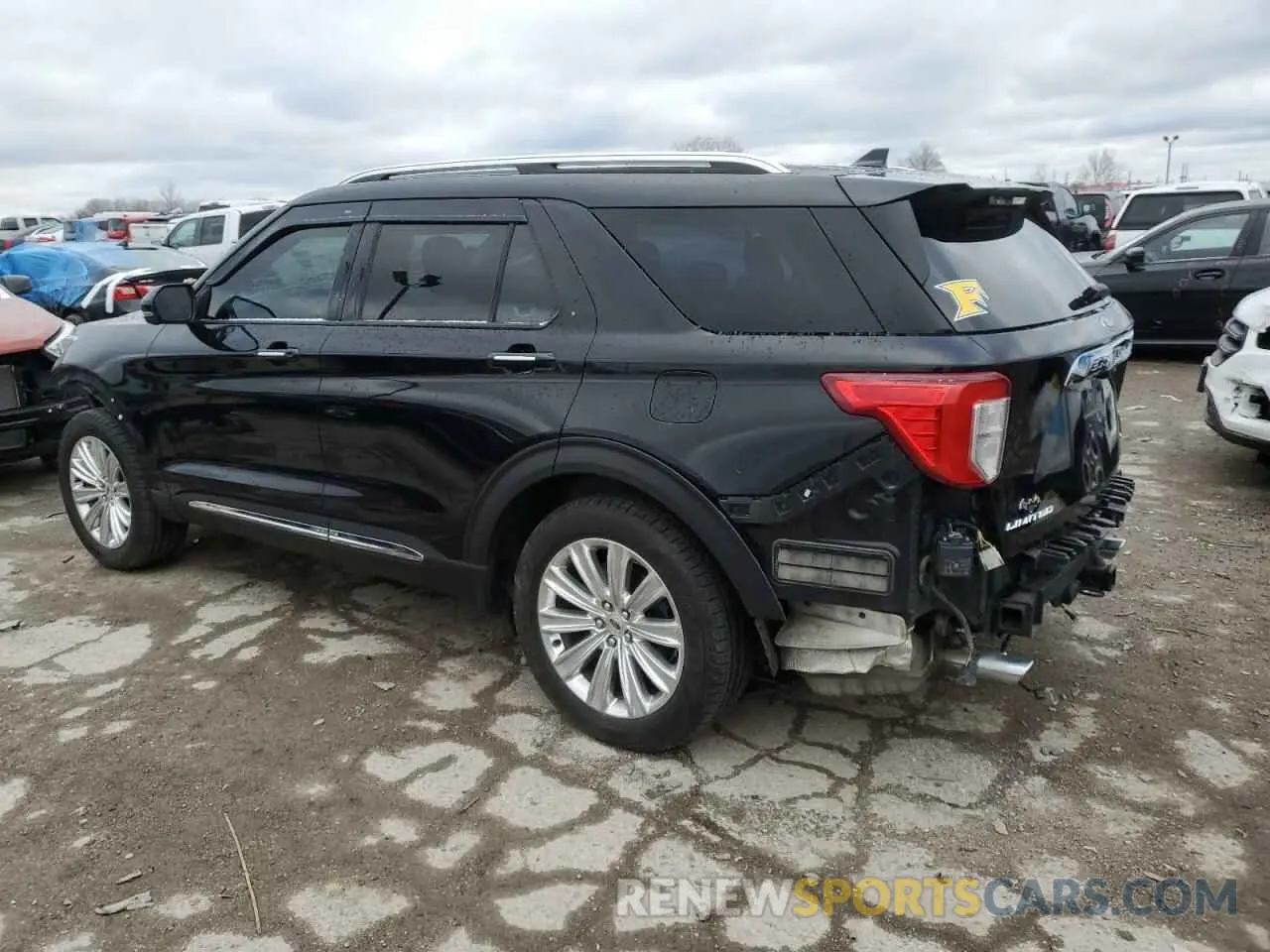 2 Photograph of a damaged car 1FM5K8FW7LGB96777 FORD EXPLORER 2020