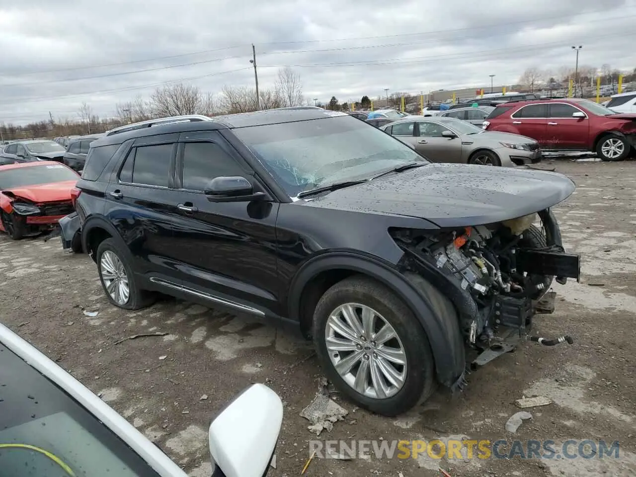 4 Photograph of a damaged car 1FM5K8FW7LGB96777 FORD EXPLORER 2020