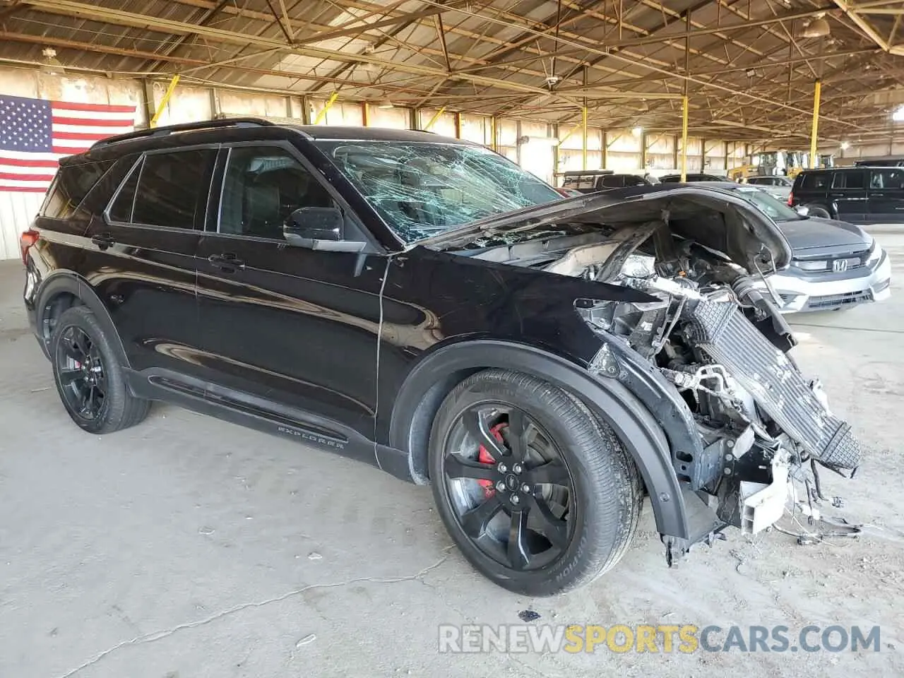 4 Photograph of a damaged car 1FM5K8GC0LGA63380 FORD EXPLORER 2020