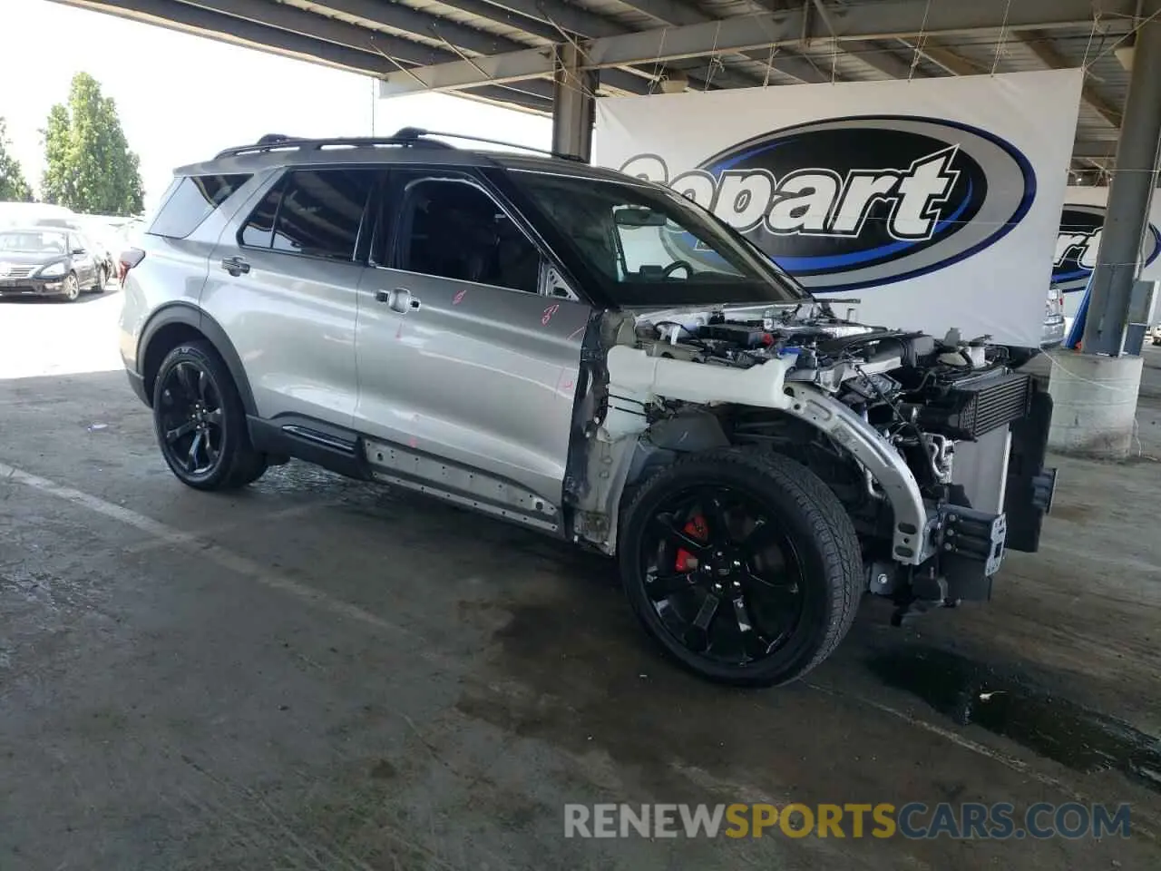 4 Photograph of a damaged car 1FM5K8GC0LGA92961 FORD EXPLORER 2020