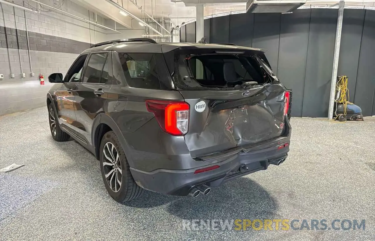 3 Photograph of a damaged car 1FM5K8GC1LGA42893 FORD EXPLORER 2020