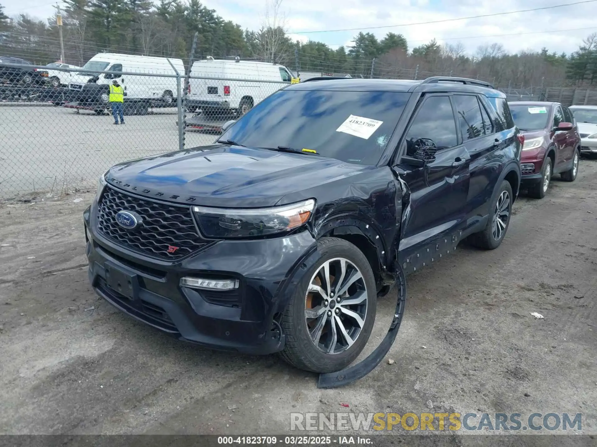 2 Photograph of a damaged car 1FM5K8GC1LGA74663 FORD EXPLORER 2020