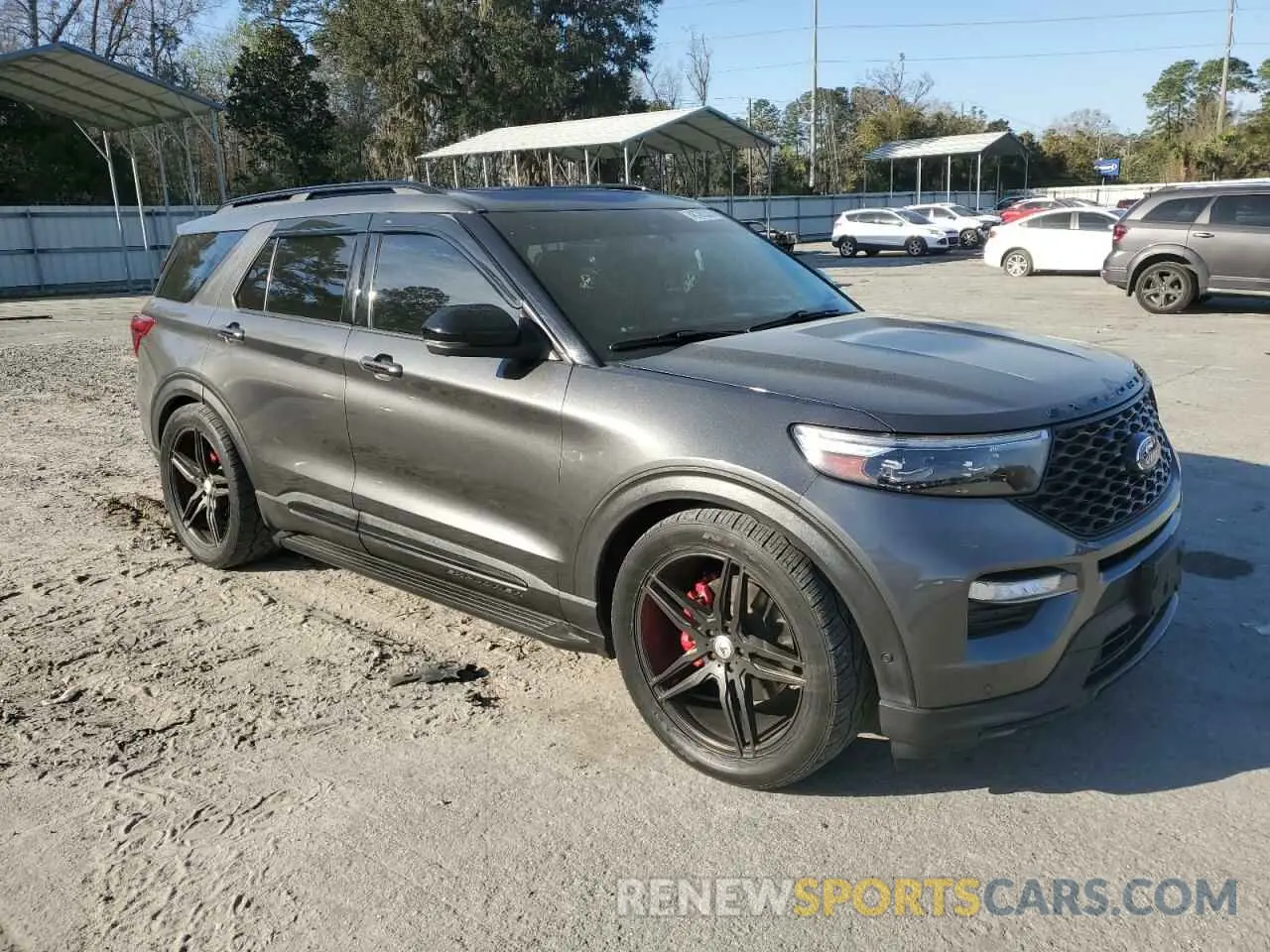 4 Photograph of a damaged car 1FM5K8GC1LGC12072 FORD EXPLORER 2020