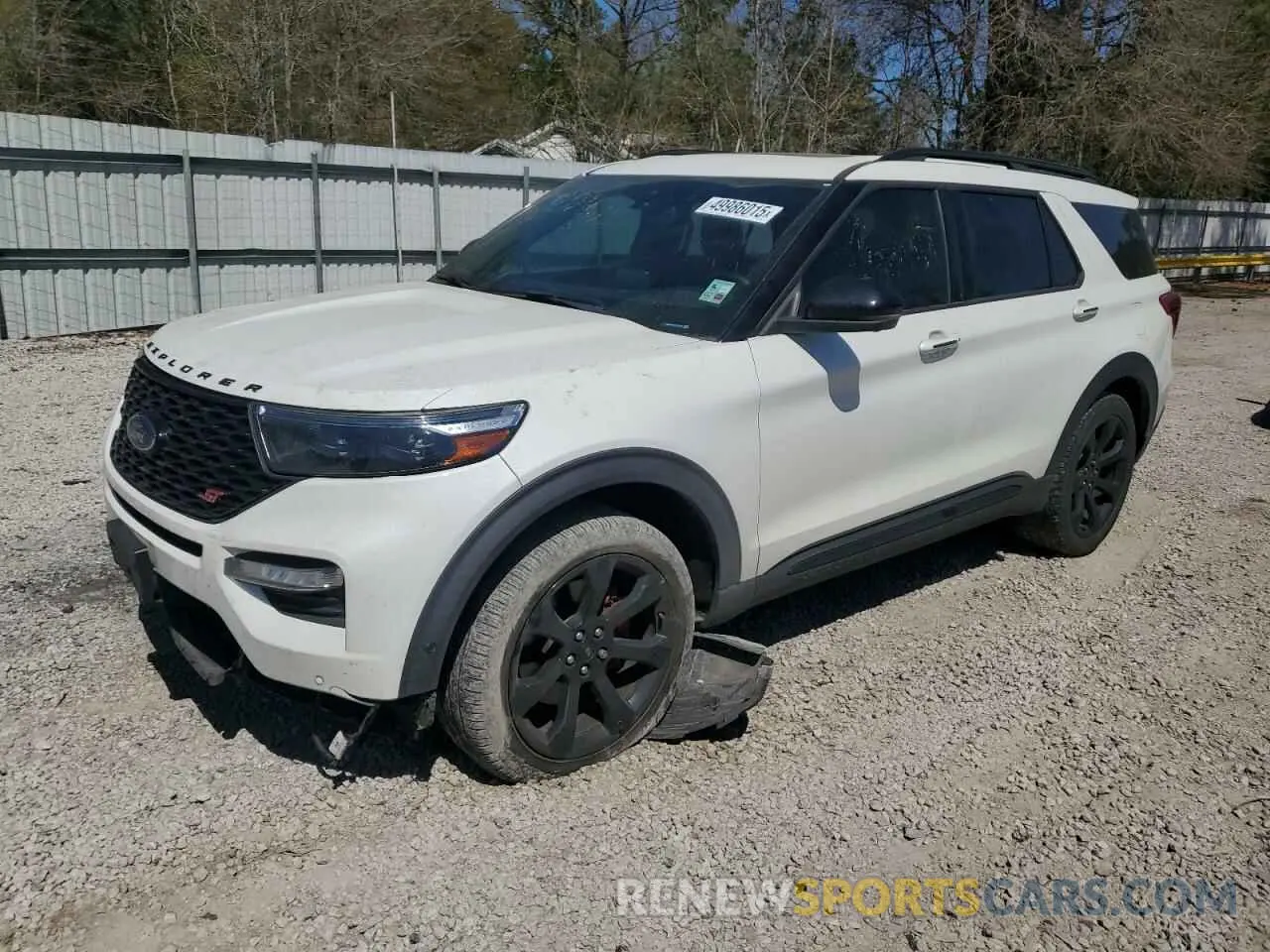 1 Photograph of a damaged car 1FM5K8GC1LGC41765 FORD EXPLORER 2020