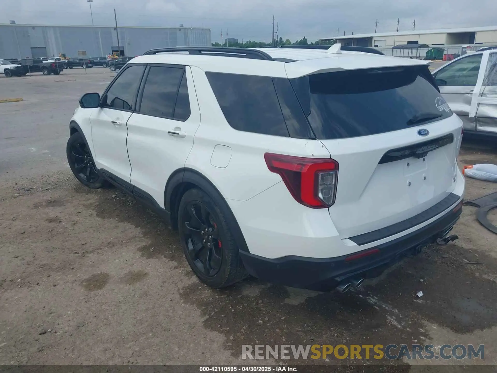 3 Photograph of a damaged car 1FM5K8GC2LGA91245 FORD EXPLORER 2020