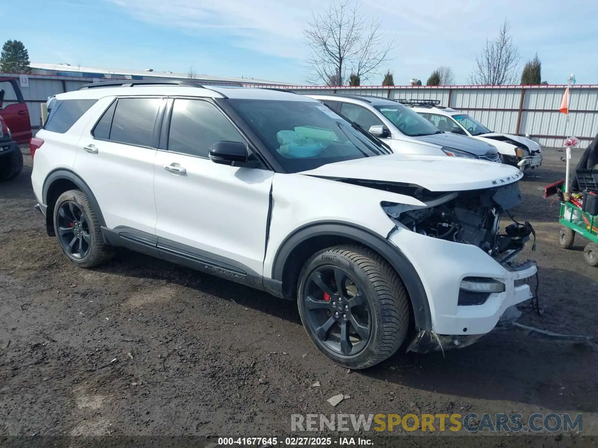 1 Photograph of a damaged car 1FM5K8GC2LGA92282 FORD EXPLORER 2020