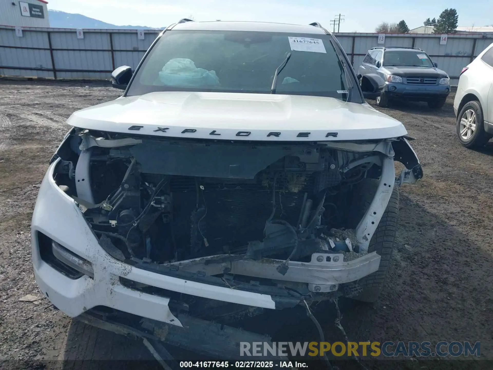 13 Photograph of a damaged car 1FM5K8GC2LGA92282 FORD EXPLORER 2020
