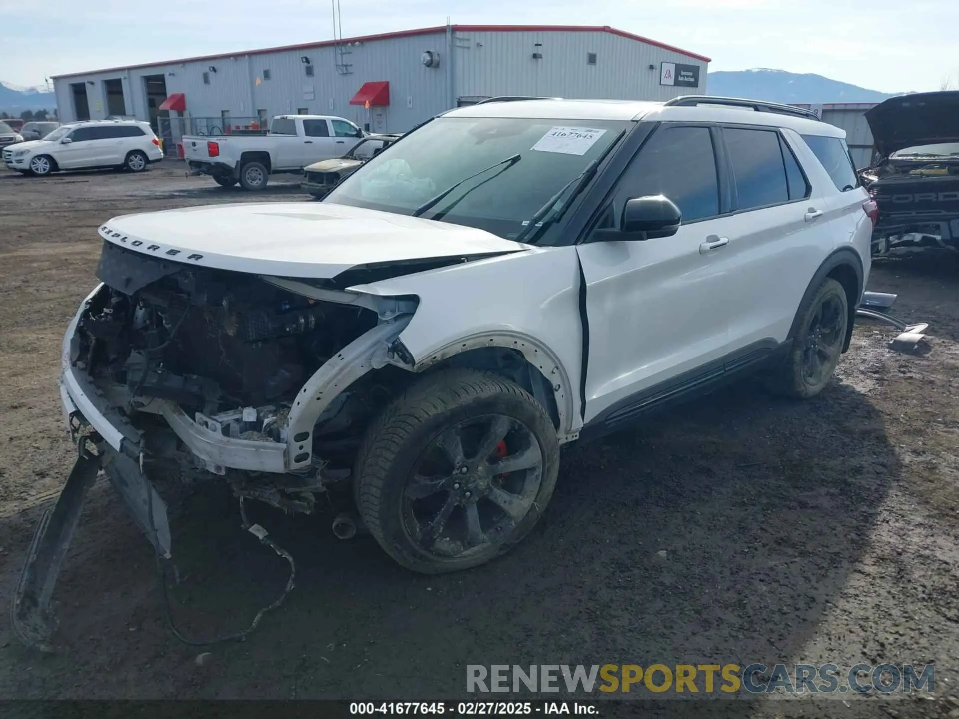 2 Photograph of a damaged car 1FM5K8GC2LGA92282 FORD EXPLORER 2020