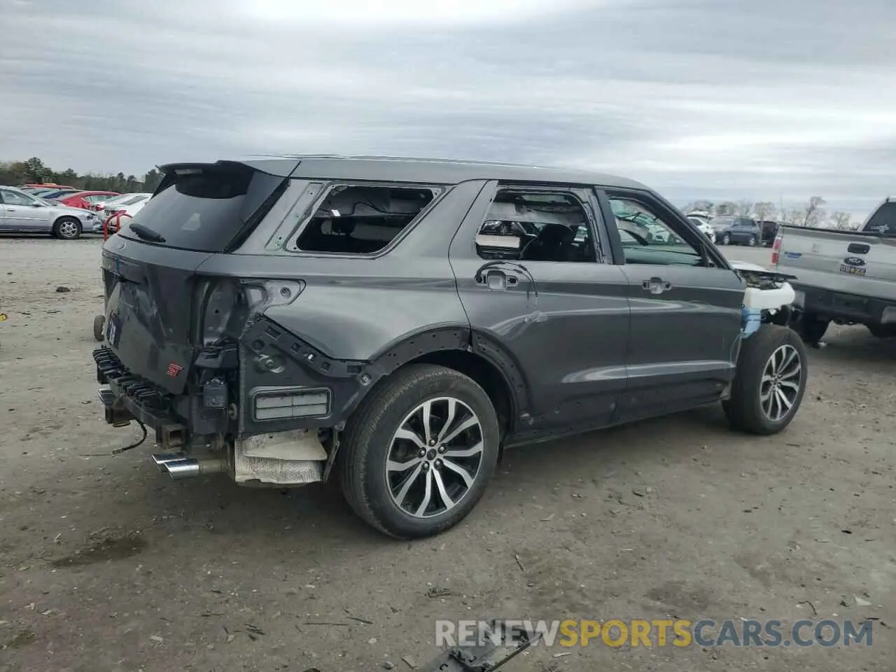 3 Photograph of a damaged car 1FM5K8GC2LGB88459 FORD EXPLORER 2020