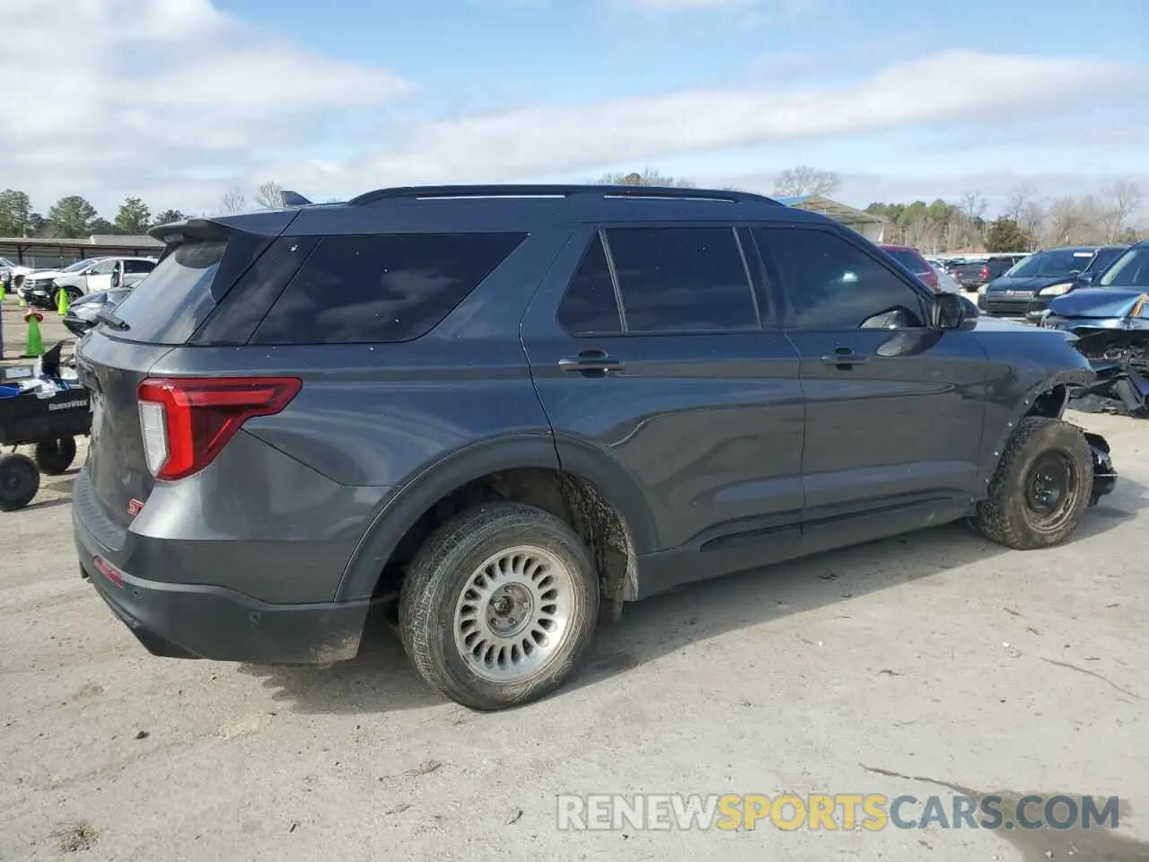 3 Photograph of a damaged car 1FM5K8GC2LGC22299 FORD EXPLORER 2020
