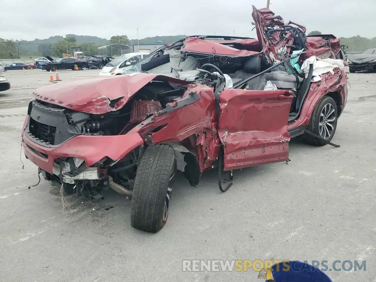 1 Photograph of a damaged car 1FM5K8GC5LGA21254 FORD EXPLORER 2020