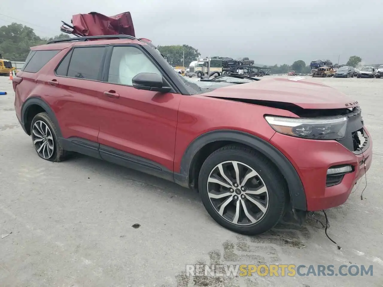 4 Photograph of a damaged car 1FM5K8GC5LGA21254 FORD EXPLORER 2020