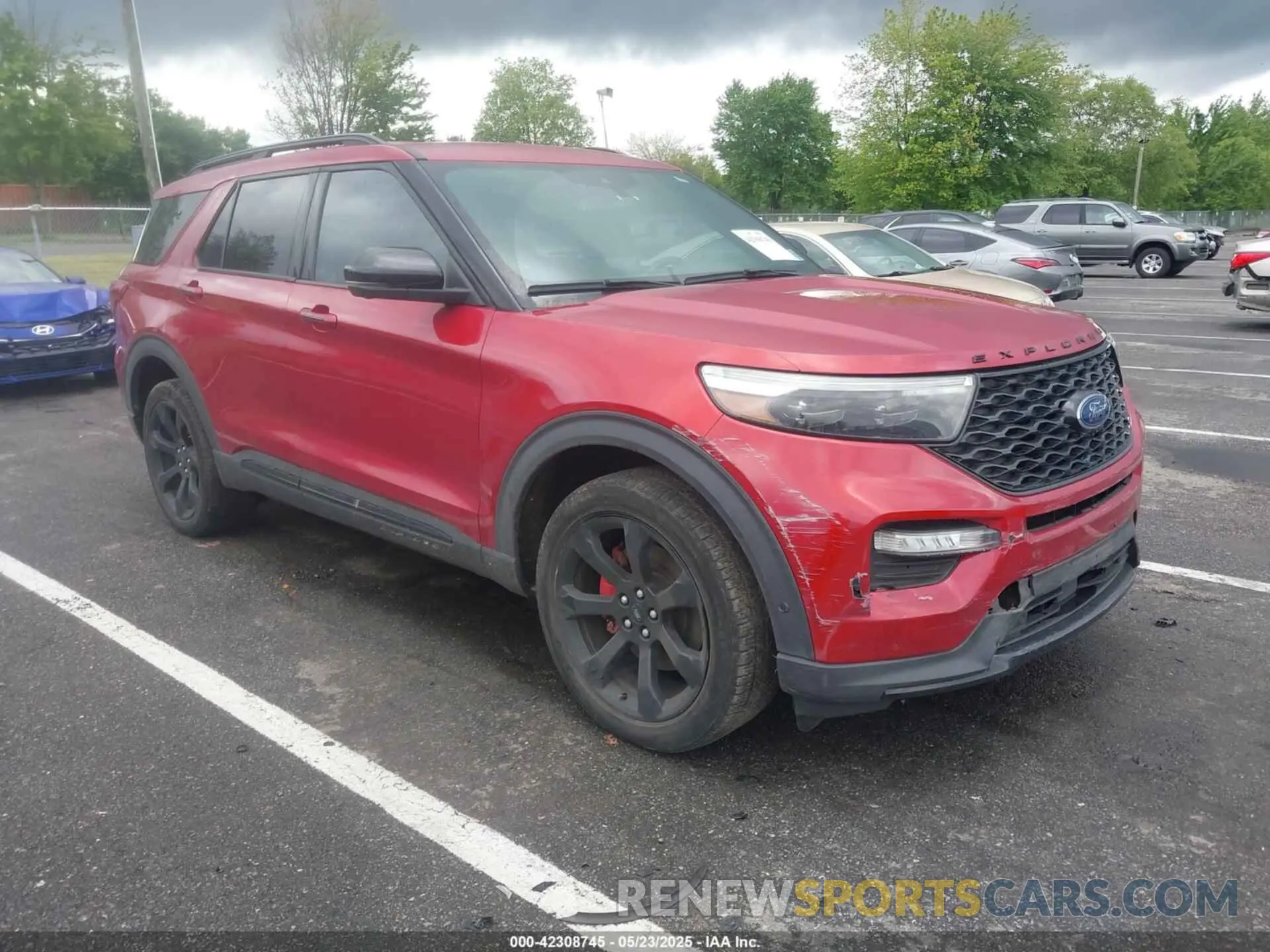 1 Photograph of a damaged car 1FM5K8GC5LGA65481 FORD EXPLORER 2020