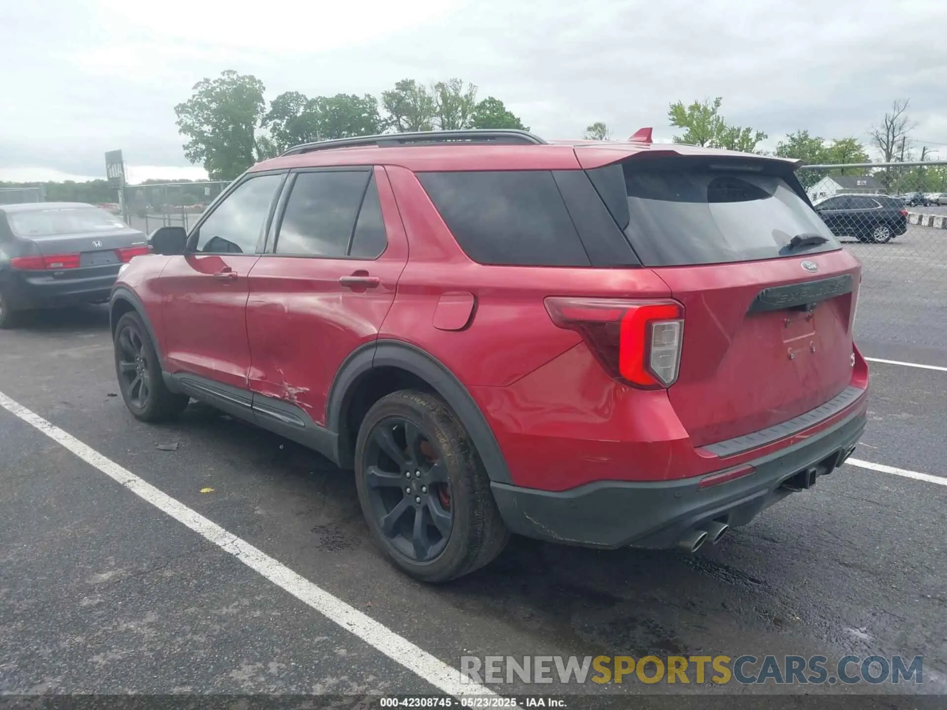 3 Photograph of a damaged car 1FM5K8GC5LGA65481 FORD EXPLORER 2020