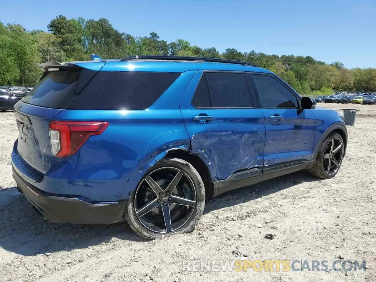 3 Photograph of a damaged car 1FM5K8GC5LGB19376 FORD EXPLORER 2020