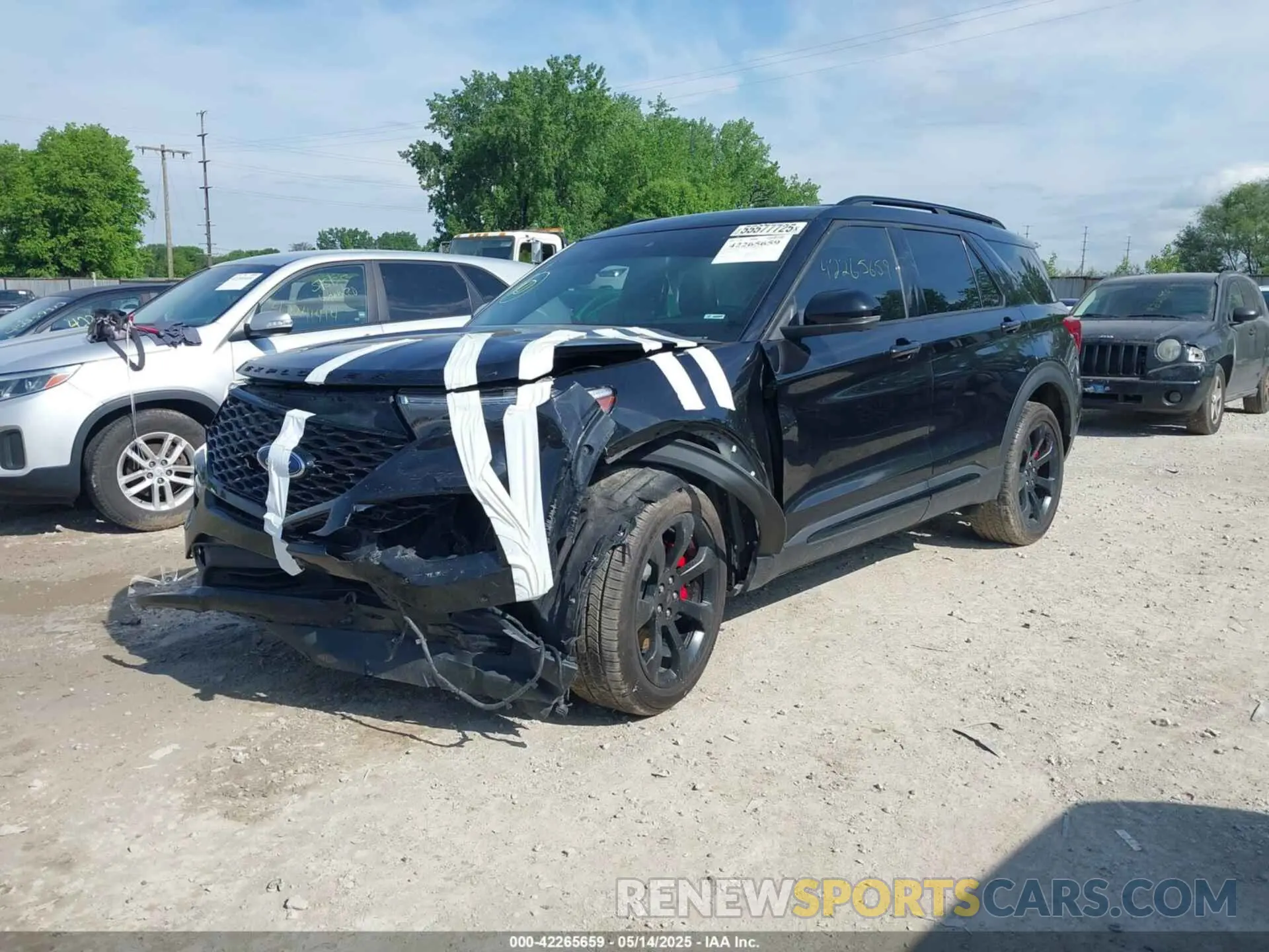 2 Photograph of a damaged car 1FM5K8GC5LGB57884 FORD EXPLORER 2020