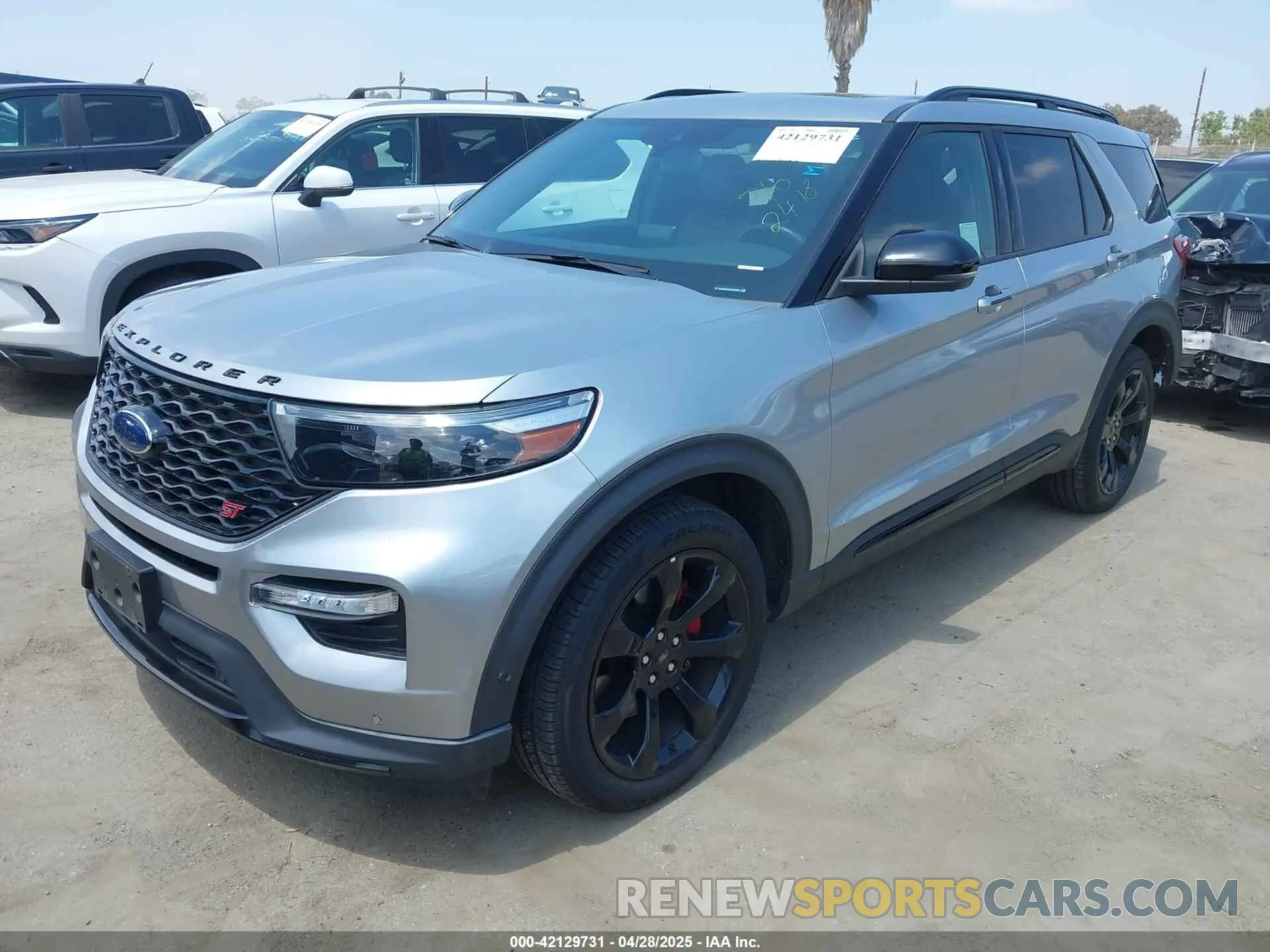 2 Photograph of a damaged car 1FM5K8GC5LGC47522 FORD EXPLORER 2020