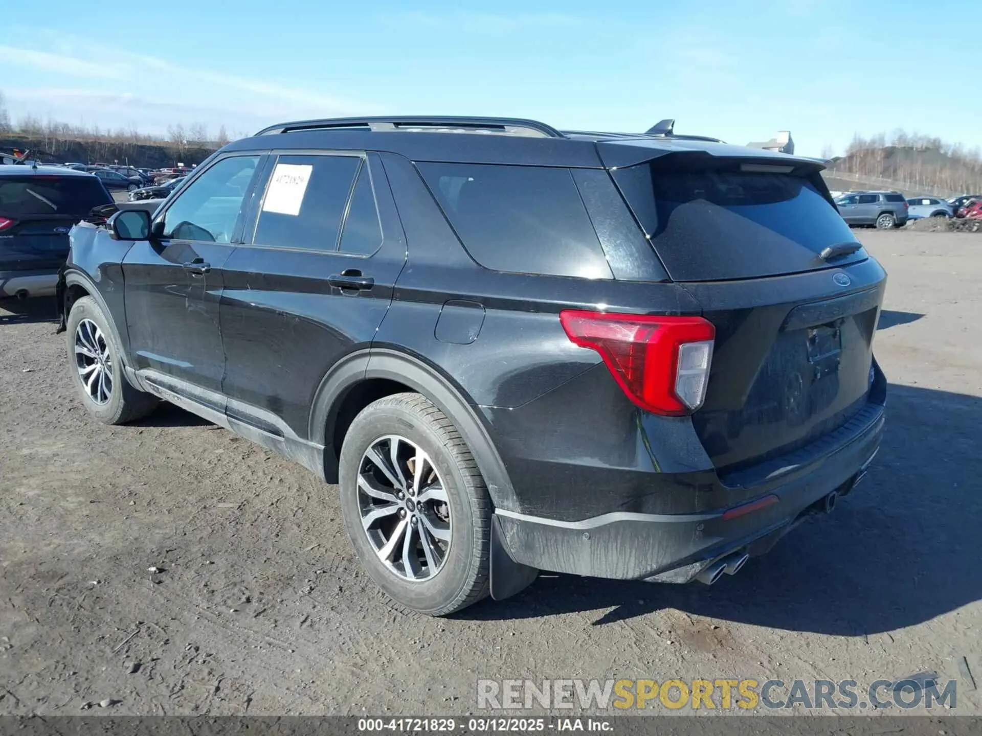 3 Photograph of a damaged car 1FM5K8GC5LGC95974 FORD EXPLORER 2020