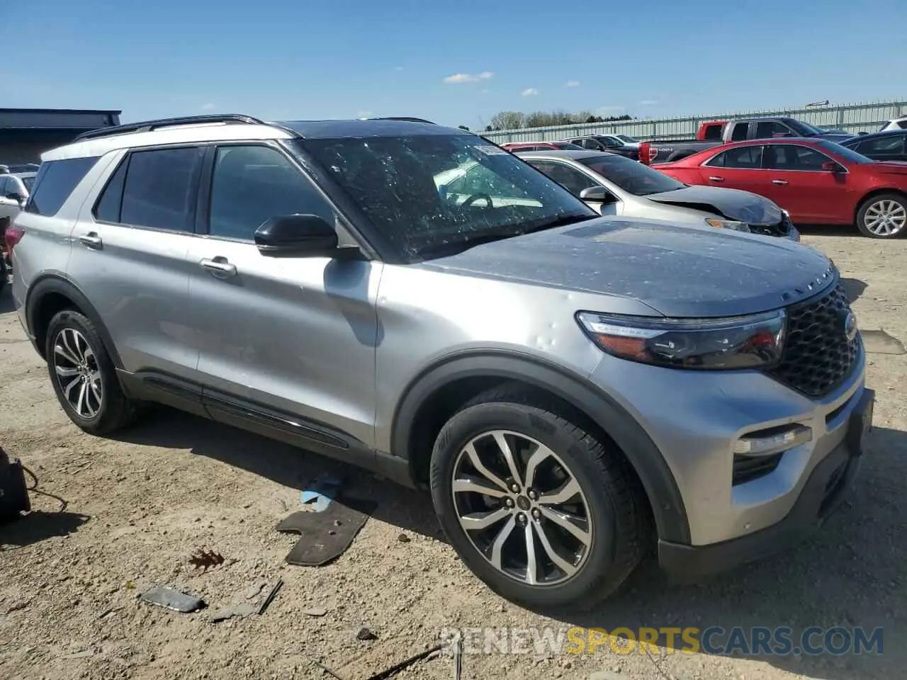 4 Photograph of a damaged car 1FM5K8GC6LGA05578 FORD EXPLORER 2020