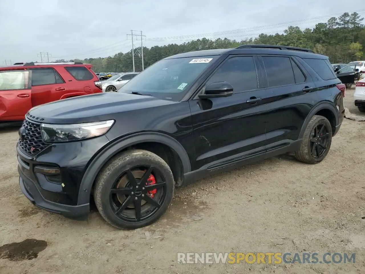 1 Photograph of a damaged car 1FM5K8GC7LGB38804 FORD EXPLORER 2020