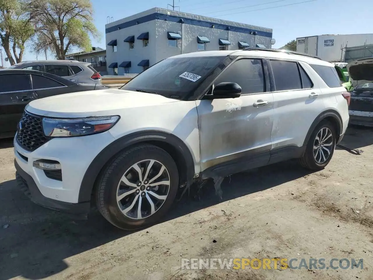 1 Photograph of a damaged car 1FM5K8GC7LGC96656 FORD EXPLORER 2020