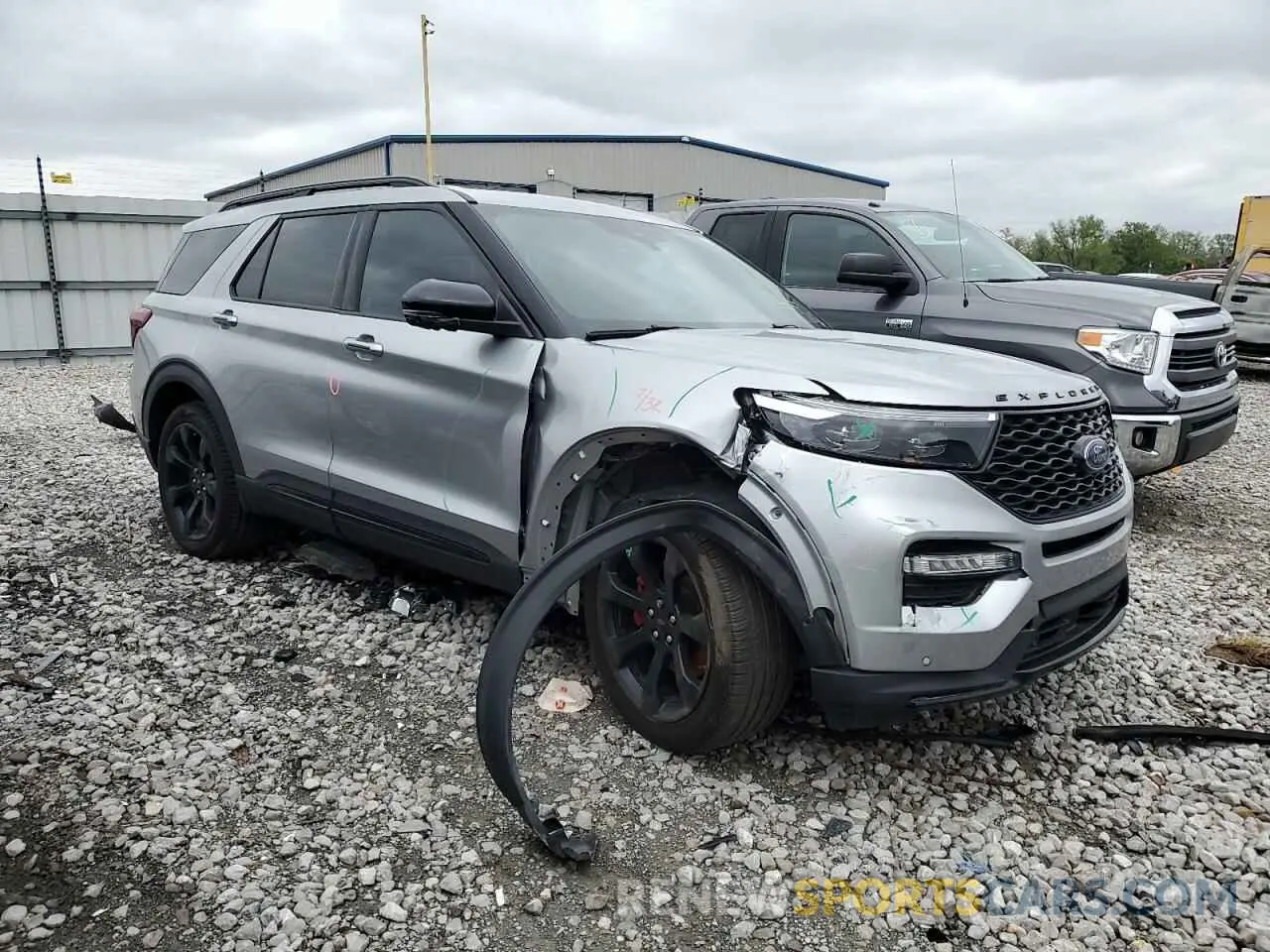 4 Photograph of a damaged car 1FM5K8GC7LGD16792 FORD EXPLORER 2020