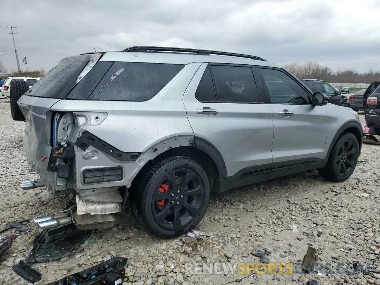 3 Photograph of a damaged car 1FM5K8GC8LGA00379 FORD EXPLORER 2020