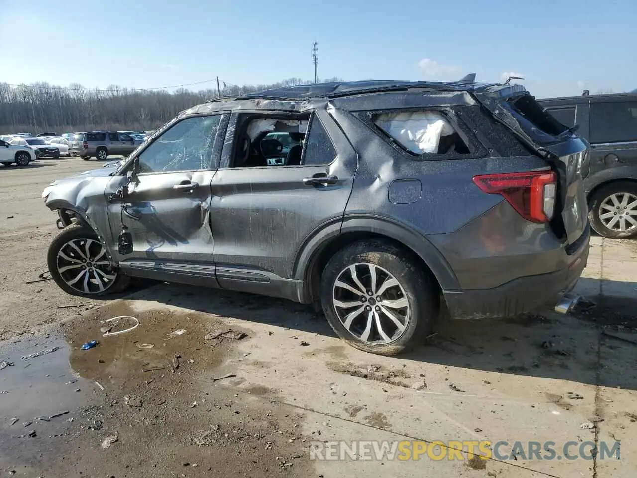 2 Photograph of a damaged car 1FM5K8GC8LGB20554 FORD EXPLORER 2020
