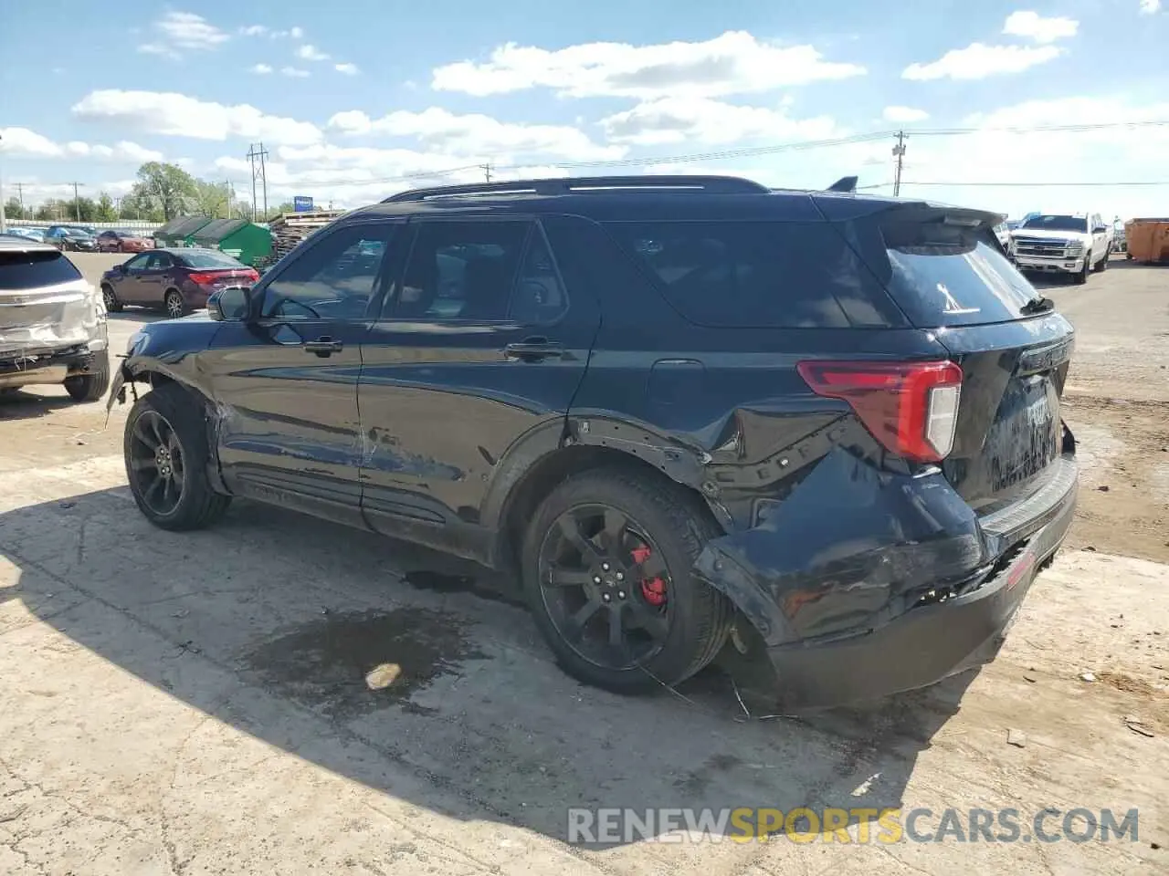 2 Photograph of a damaged car 1FM5K8GC9LGC04995 FORD EXPLORER 2020