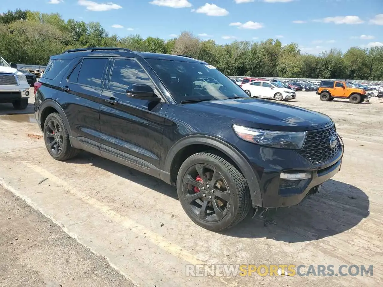 4 Photograph of a damaged car 1FM5K8GC9LGC04995 FORD EXPLORER 2020