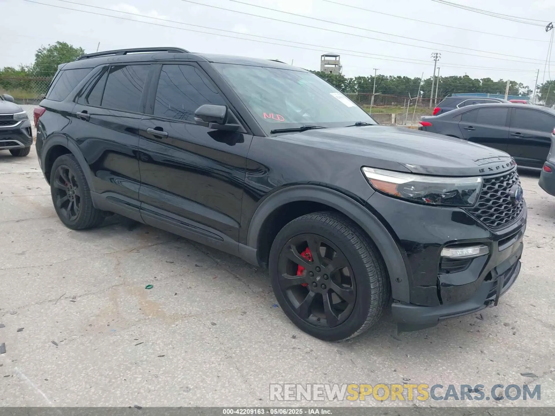 1 Photograph of a damaged car 1FM5K8GC9LGC86582 FORD EXPLORER 2020