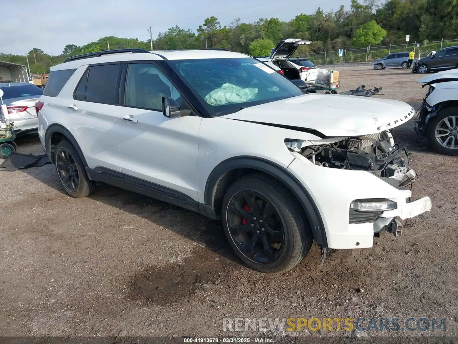 1 Photograph of a damaged car 1FM5K8GC9LGD03798 FORD EXPLORER 2020