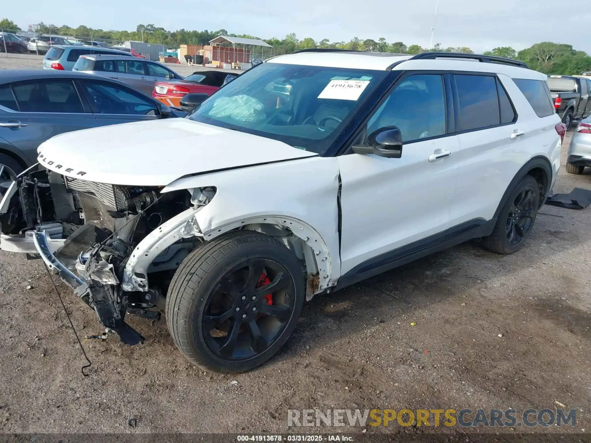 2 Photograph of a damaged car 1FM5K8GC9LGD03798 FORD EXPLORER 2020