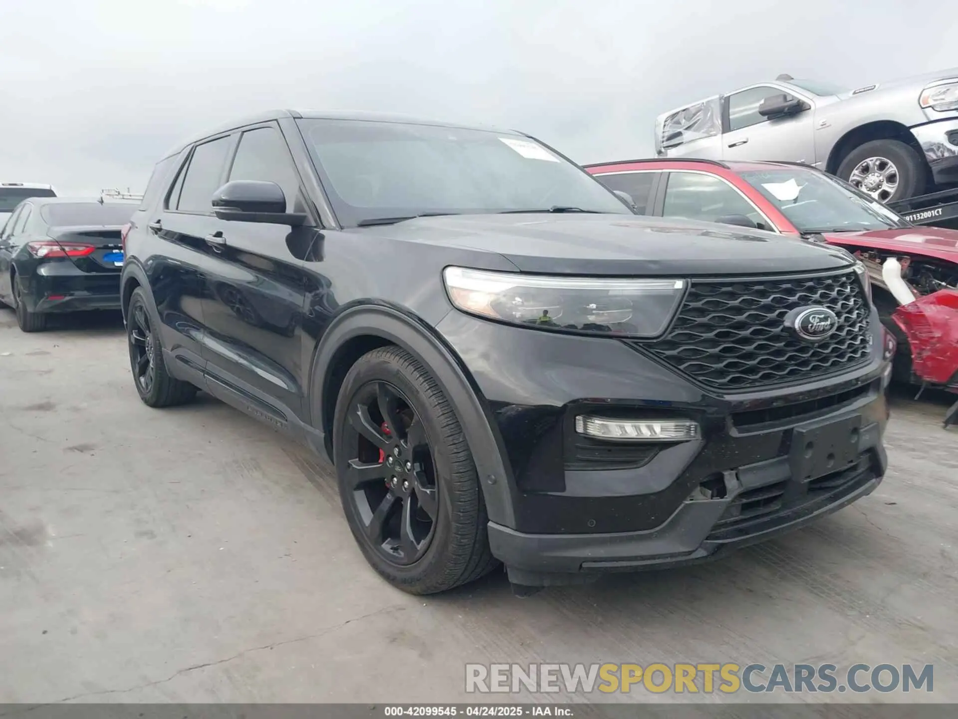 1 Photograph of a damaged car 1FM5K8GCXLGA14381 FORD EXPLORER 2020