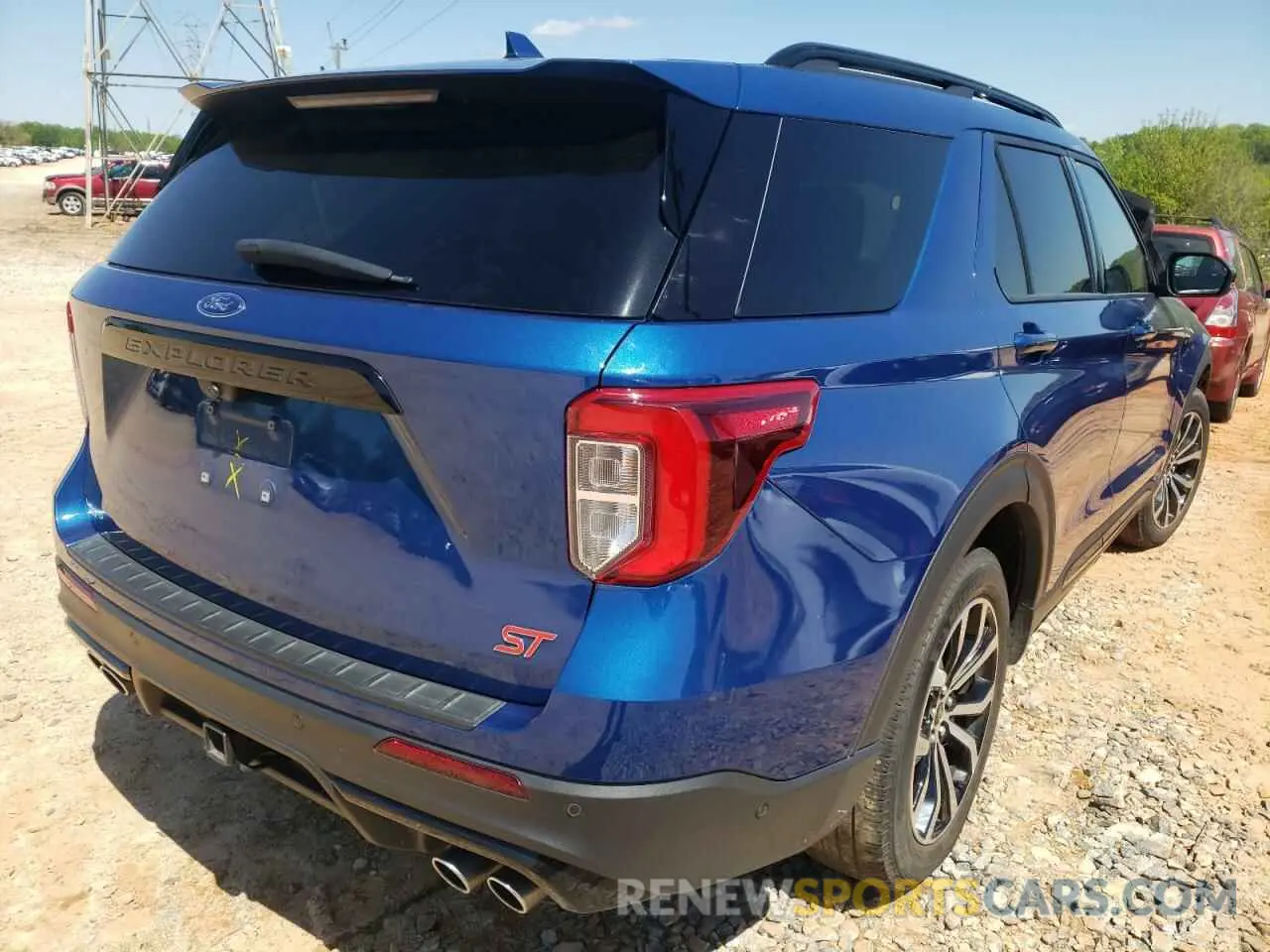 4 Photograph of a damaged car 1FM5K8GCXLGA43217 FORD EXPLORER 2020