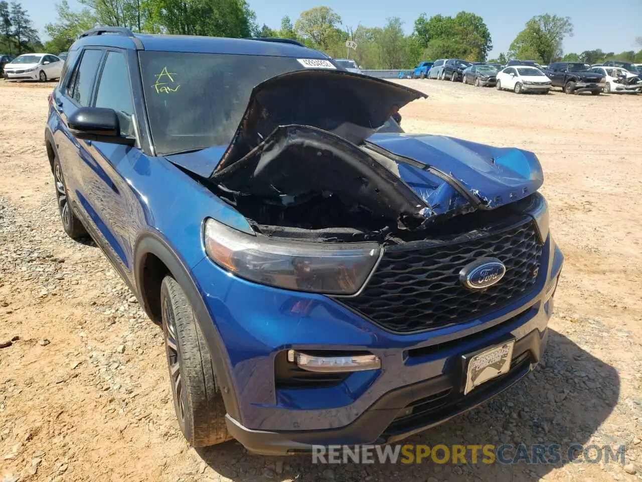9 Photograph of a damaged car 1FM5K8GCXLGA43217 FORD EXPLORER 2020