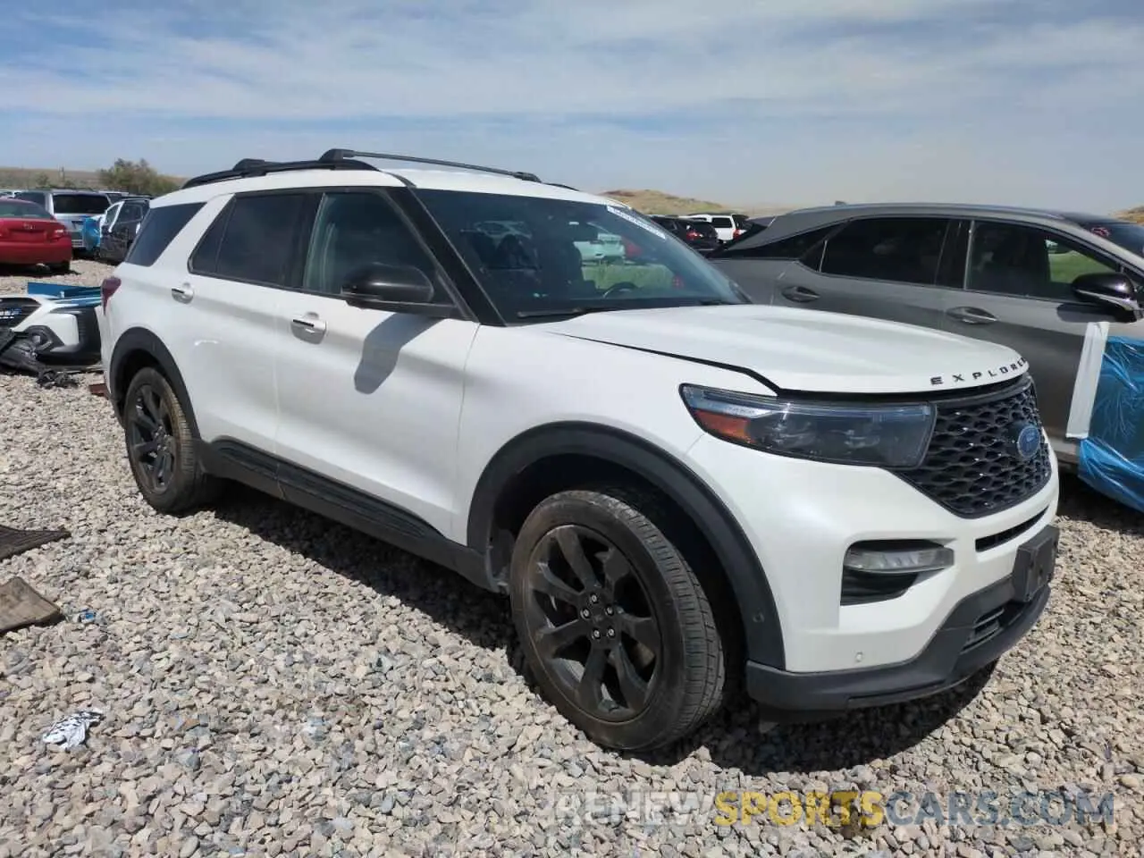 4 Photograph of a damaged car 1FM5K8GCXLGC90768 FORD EXPLORER 2020